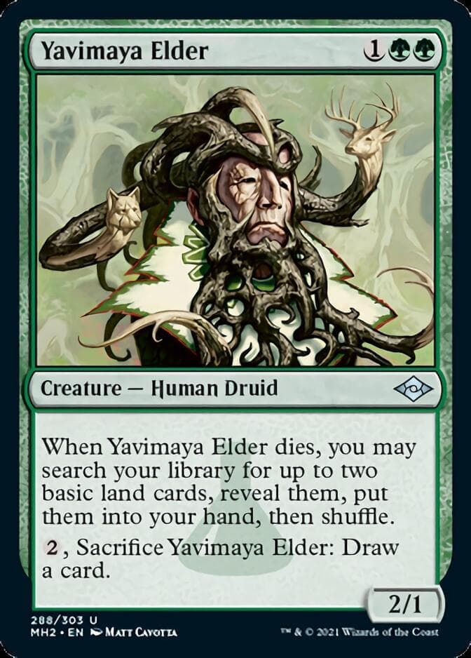 Yavimaya Elder [Modern Horizons 2] Foil