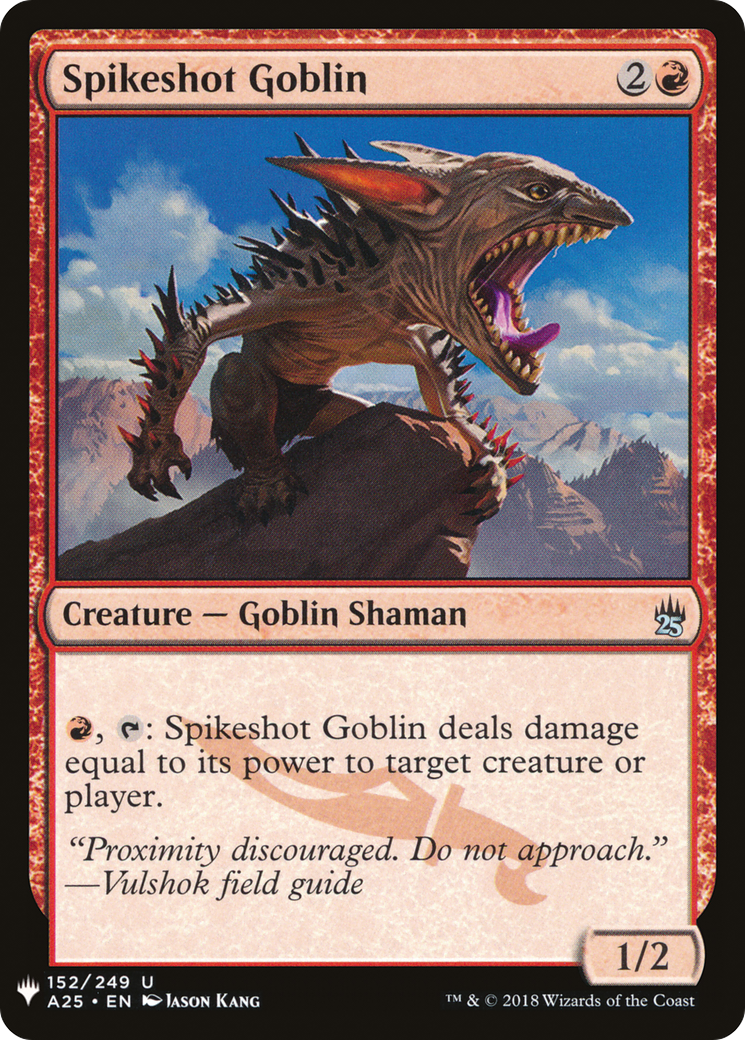 Spikeshot Goblin |  (A25-152) [The List]