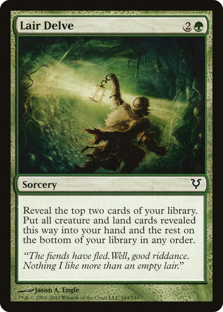 Lair Delve [Avacyn Restored] Foil