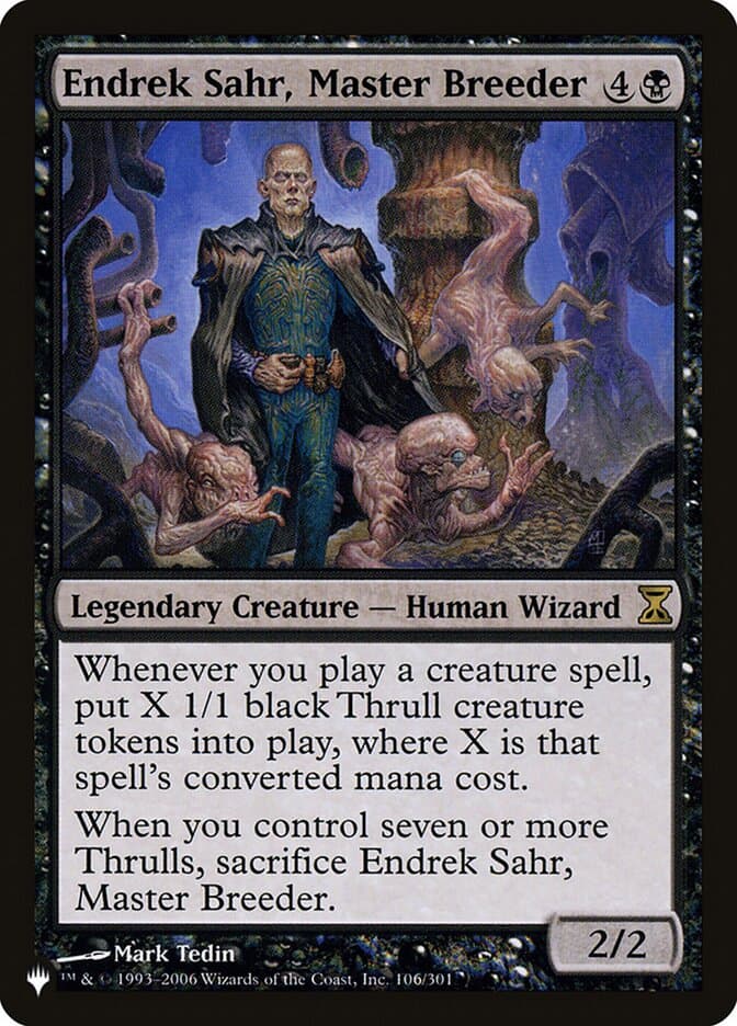 Endrek Sahr, Master Breeder |  (TSP-106) [The List]