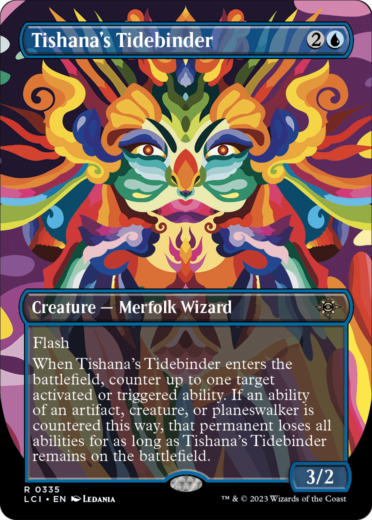Tishana's Tidebinder (Borderless) [The Lost Caverns of Ixalan] Foil
