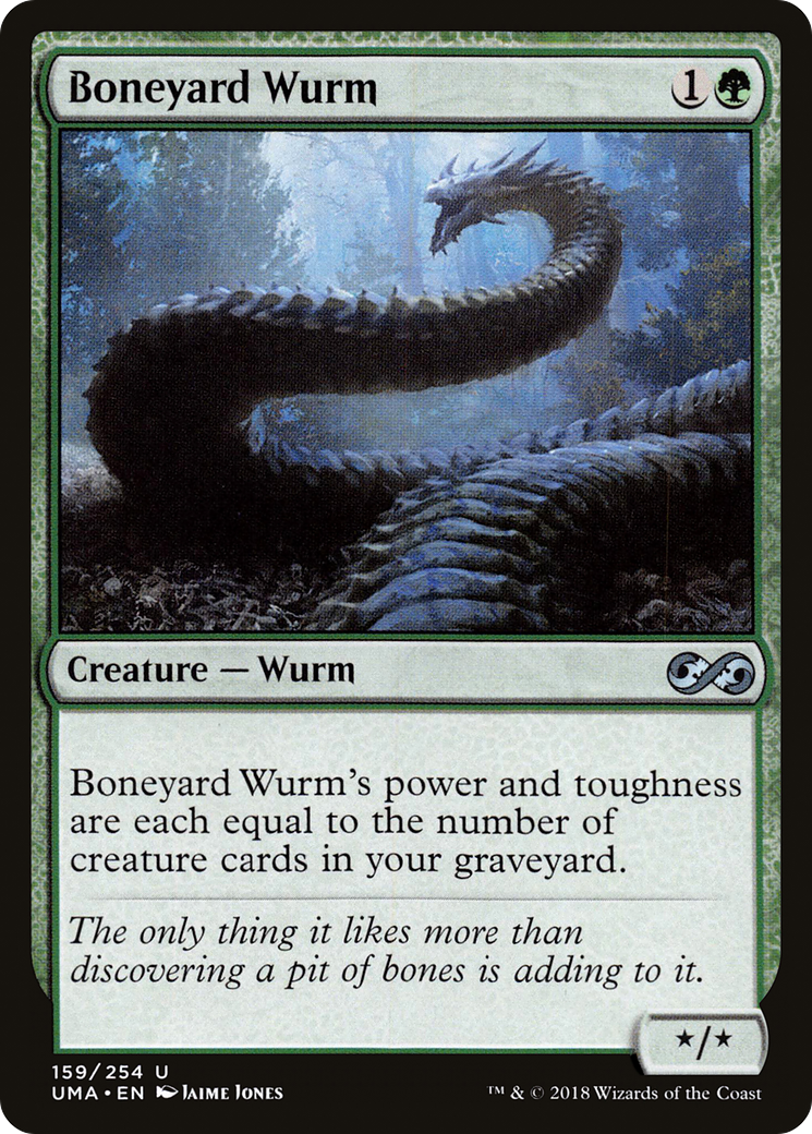 Boneyard Wurm [Ultimate Masters] Foil