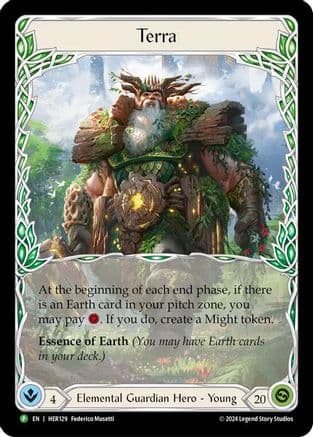 Terra - HER129 (HER129) - Flesh and Blood: Promo Cards Cold Foil