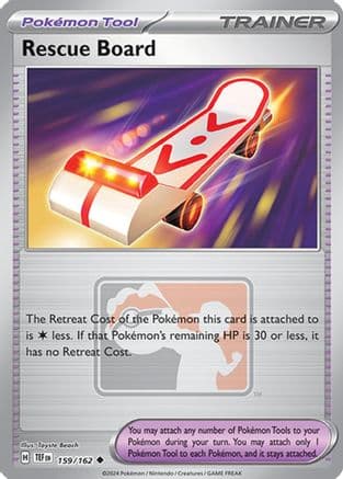 Rescue Board (League Promo) 159/162 - League & Championship Cards Reverse Holofoil