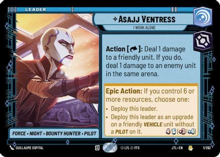 Asajj Ventress - I Work Alone |  (001/262)  [Jump to Lightspeed]