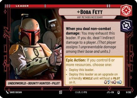 Boba Fett - Any Methods Necessary |  (009/262)  [Jump to Lightspeed]