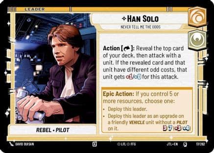 Han Solo - Never Tell Me the Odds |  (017/262)  [Jump to Lightspeed]