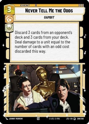 Never Tell Me the Odds |  (208/262)  [Jump to Lightspeed]