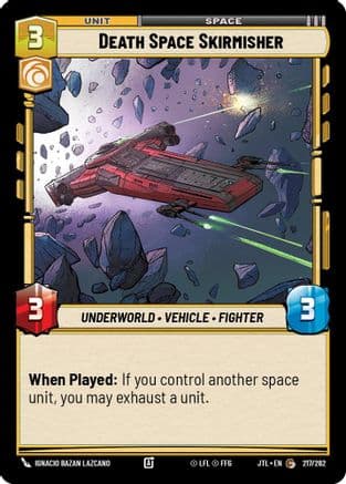 Death Space Skirmisher |  (217/262)  [Jump to Lightspeed]