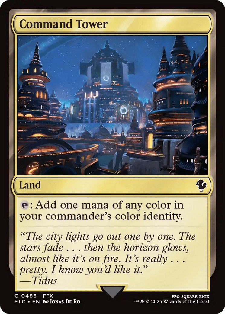 Command Tower (0486) (486) [Commander: FINAL FANTASY]