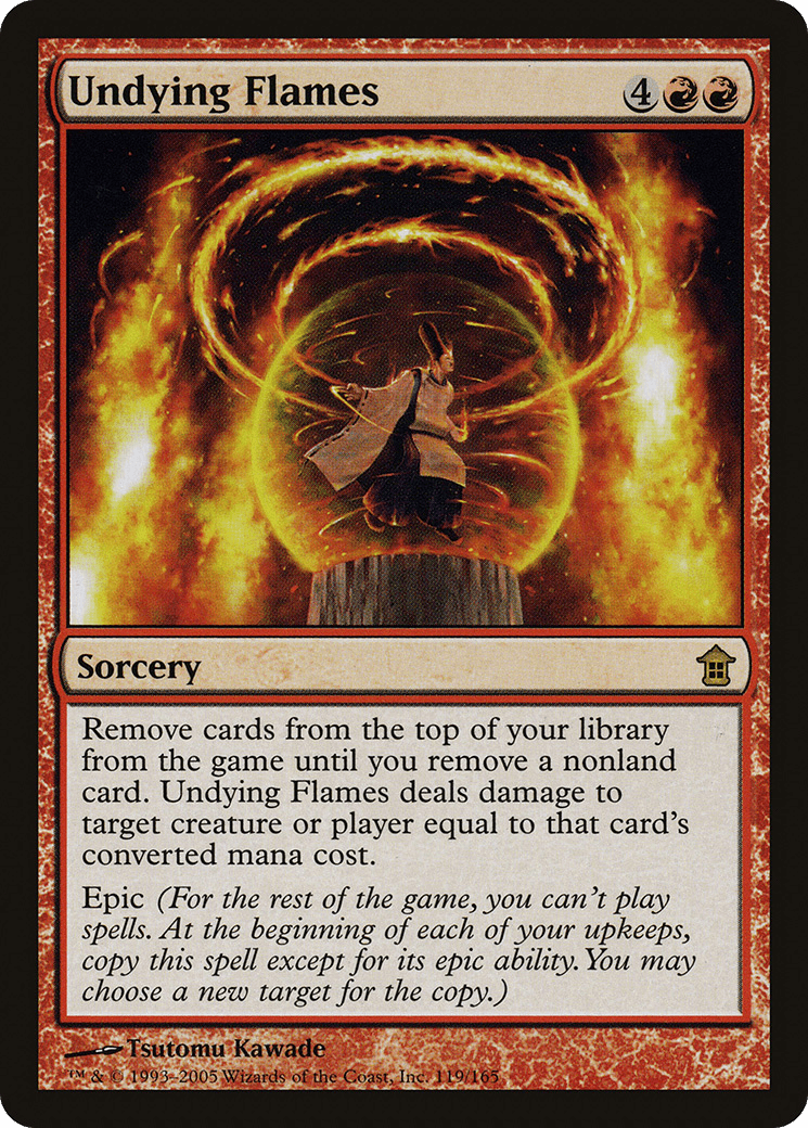 Undying Flames [Saviors of Kamigawa] Foil