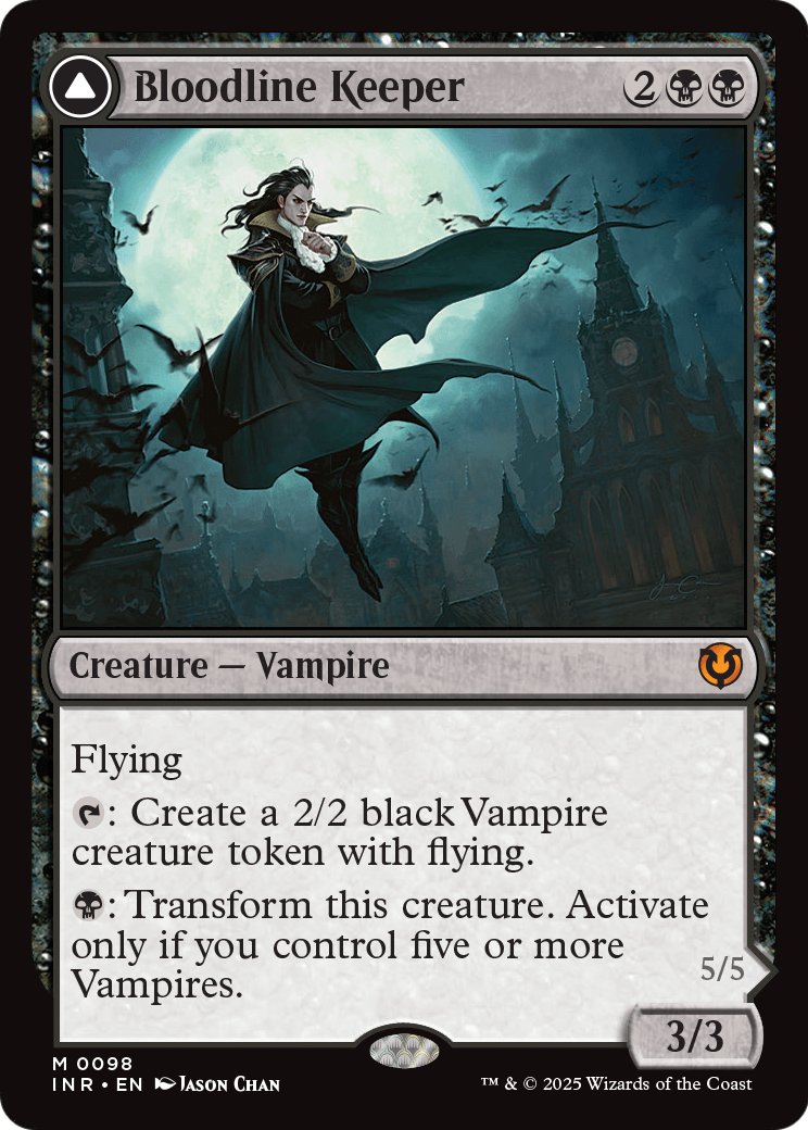 Bloodline Keeper // Lord of Lineage (-098) [Innistrad Remastered]