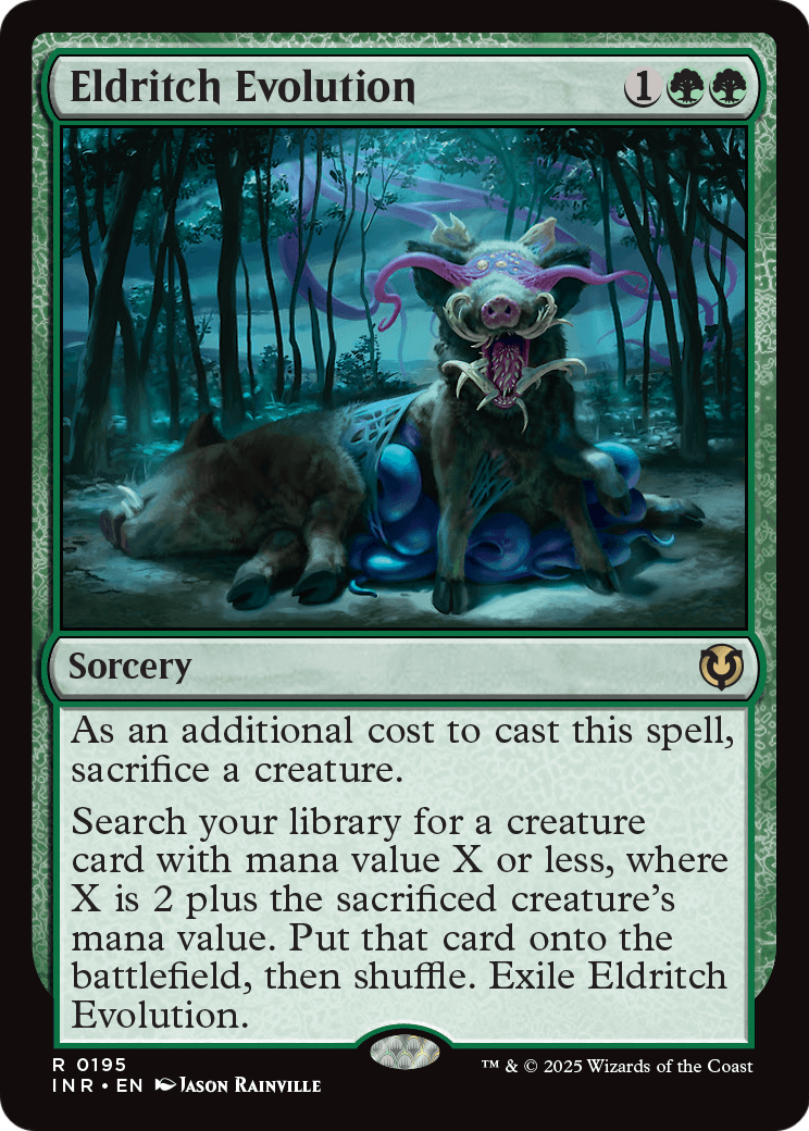 Eldritch Evolution (-195) [Innistrad Remastered]  Foil