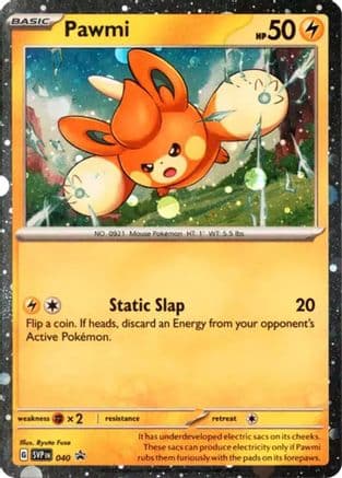 Pawmi (Cosmos Holo) 040- SV Scarlet & Violet Promo Cards Holofoil