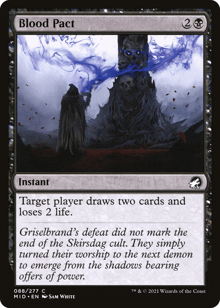 Blood Pact [Innistrad: Midnight Hunt] Foil