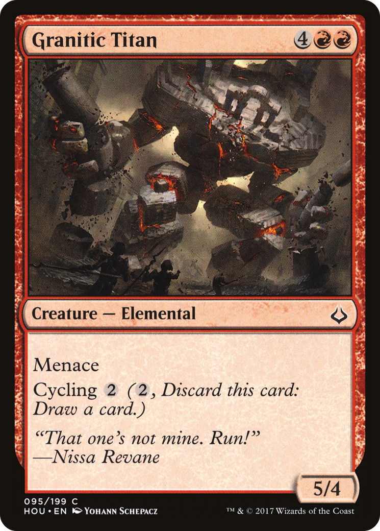 Granitic Titan [Hour of Devastation] Foil
