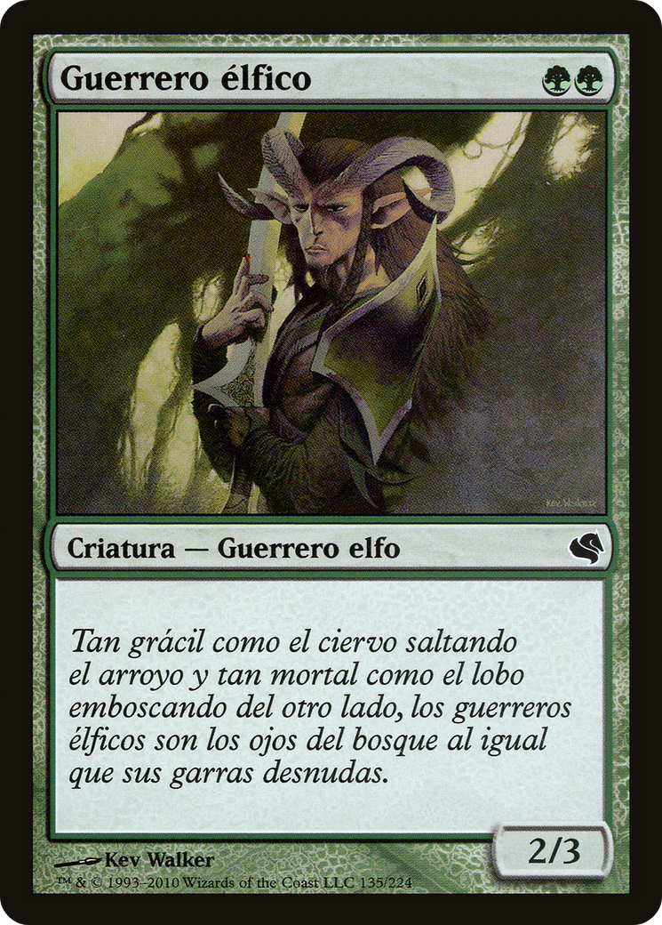 Elvish Warrior (PS11-135) - Salvat 2011