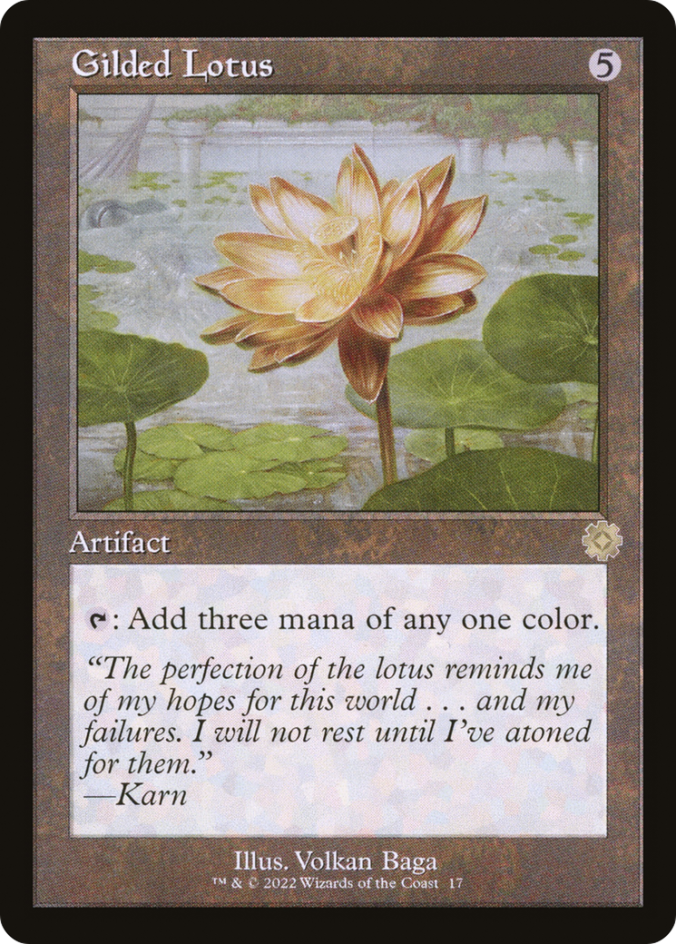 Gilded Lotus (Retro) [The Brothers' War Retro Artifacts] Foil