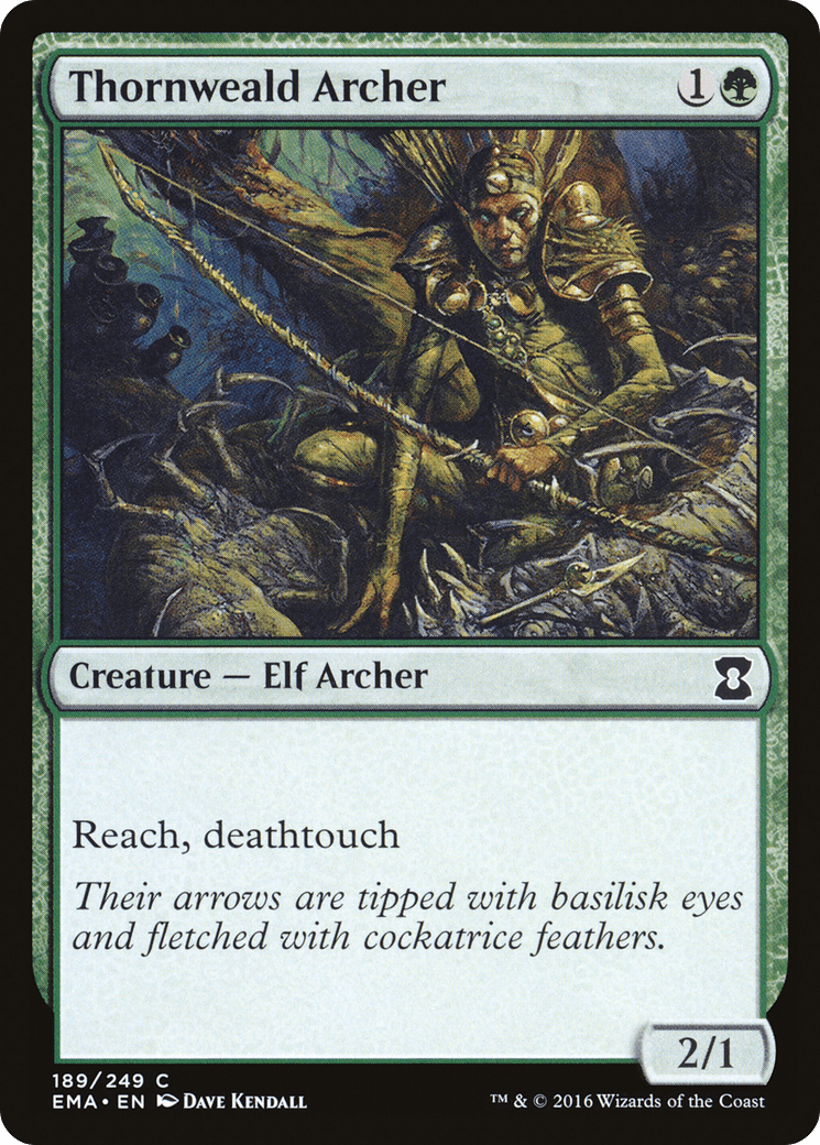 Thornweald Archer [Eternal Masters] Foil