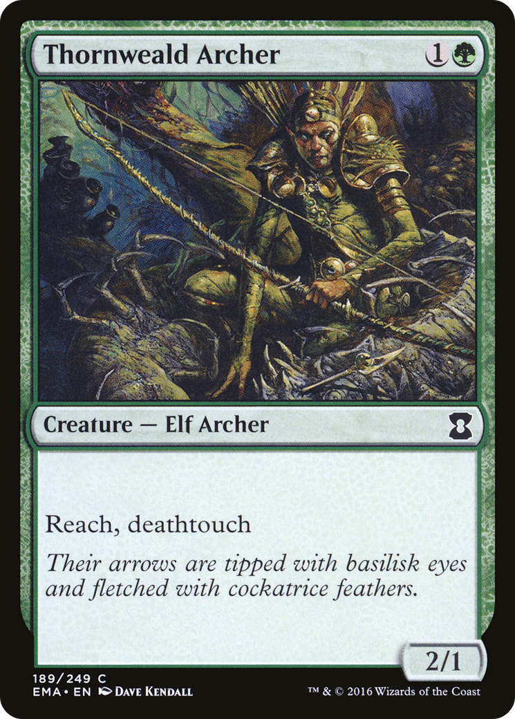 Thornweald Archer [Eternal Masters] Foil