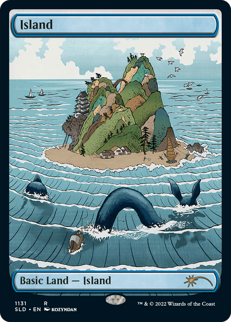 Island (1131) (Full-Art) [Secret Lair Drop Series] Foil