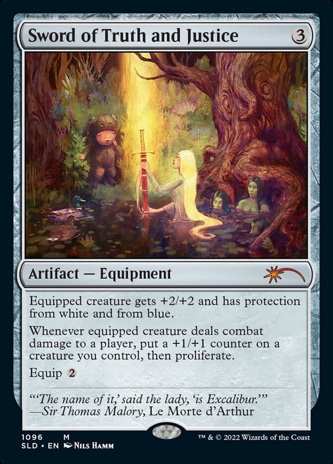 Sword of Truth and Justice [Secret Lair Drop Series] Foil