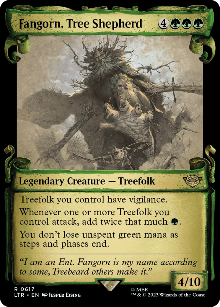Fangorn, Tree Shepherd [The Lord of the Rings: Tales of Middle-Earth Showcase Scrolls] Foil