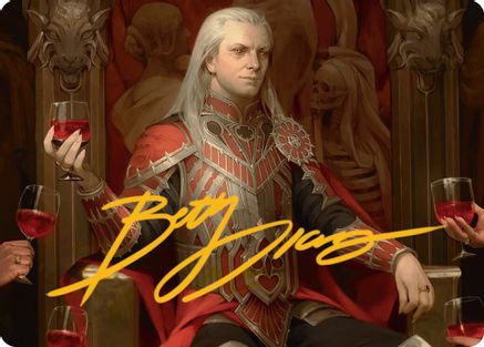 Edgar Markov Art Card (Gold-Stamped Signature) (-024) [Art Series: Innistrad Remastered]