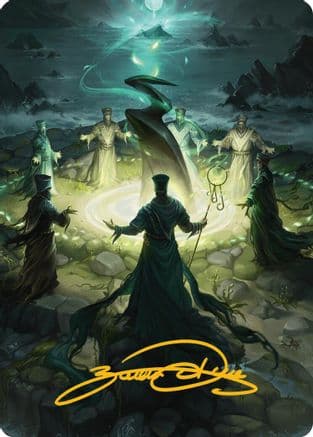 Cryptolith Rite Art Card (Gold-Stamped Signature) (-014) [Art Series: Innistrad Remastered]