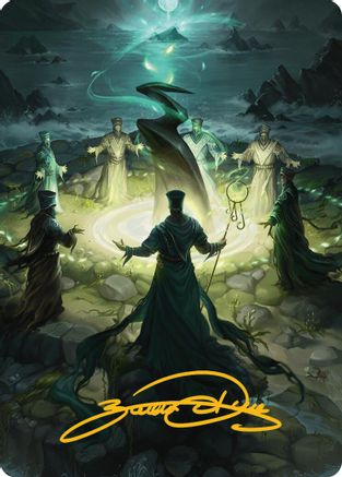 Cryptolith Rite Art Card (Gold-Stamped Signature) (-014) [Art Series: Innistrad Remastered]