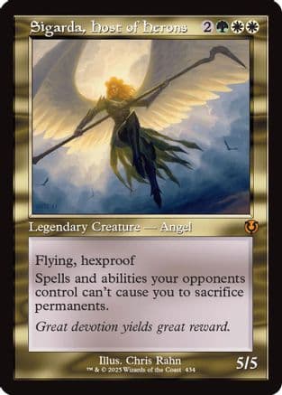 Sigarda, Host of Herons (Retro Frame) (-434) [Innistrad Remastered]