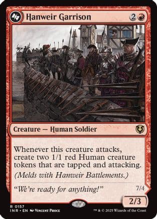 Hanweir Garrison (-157) [Innistrad Remastered]  Foil