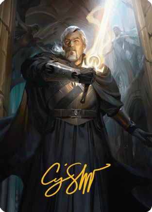 Odric, Lunarch Marshal Art Card (Gold-Stamped Signature) (-001) [Art Series: Innistrad Remastered]