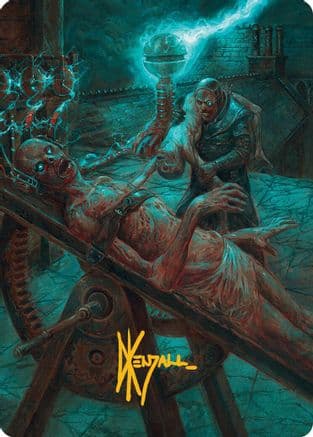 Rooftop Storm Art Card (Gold-Stamped Signature) (-008) [Art Series: Innistrad Remastered]