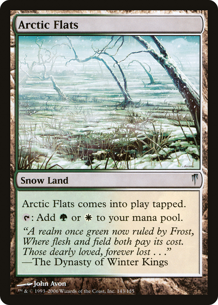 Arctic Flats [Coldsnap] Foil