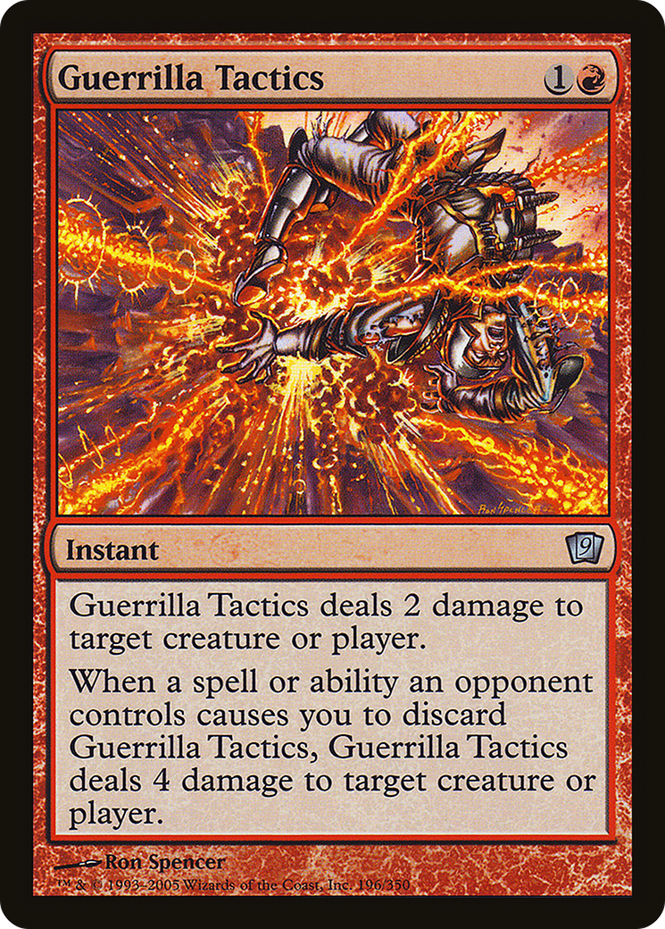 Guerrilla Tactics [Ninth Edition] Foil