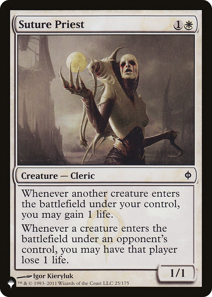 Suture Priest |  (NPH-25) [The List]