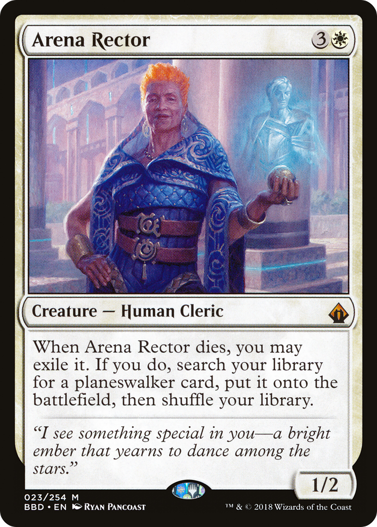Arena Rector [Battlebond] Foil
