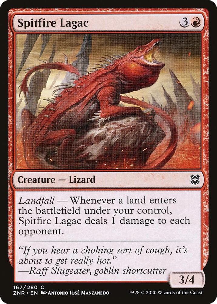 Spitfire Lagac 167/280 (Zendikar Rising) 
