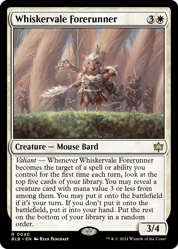 Whiskervale Forerunner [Bloomburrow] Foil