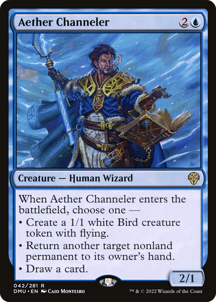 Aether Channeler [Dominaria United] Foil