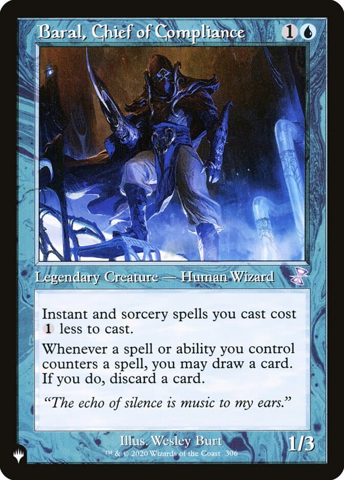 Baral, Chief of Compliance |  (TSR-306) [The List]