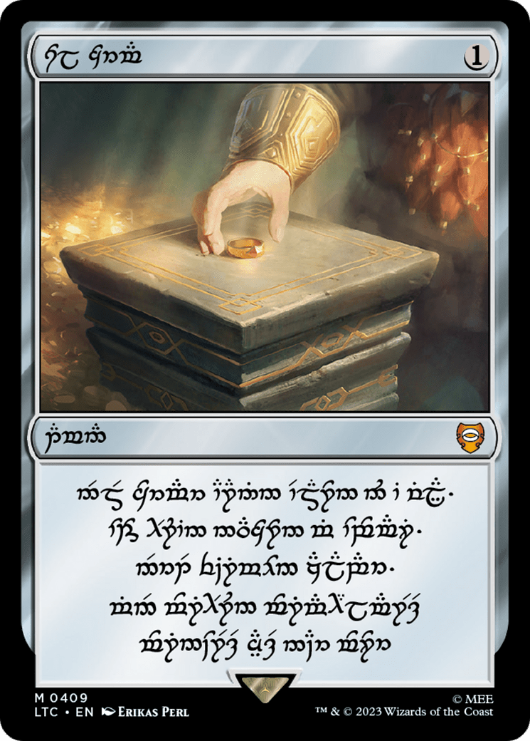 Sol Ring (409) (Dwarven) [The Lord of the Rings: Tales of Middle-Earth Commander]