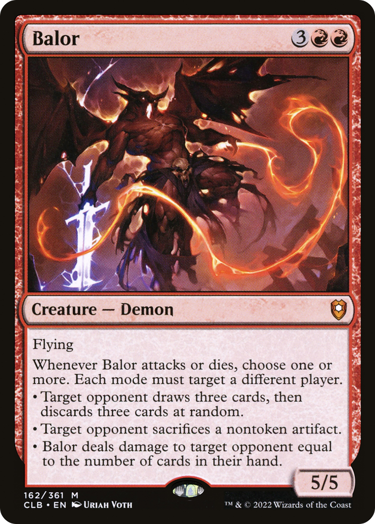 Balor [Commander Legends: Battle for Baldur's Gate] Foil
