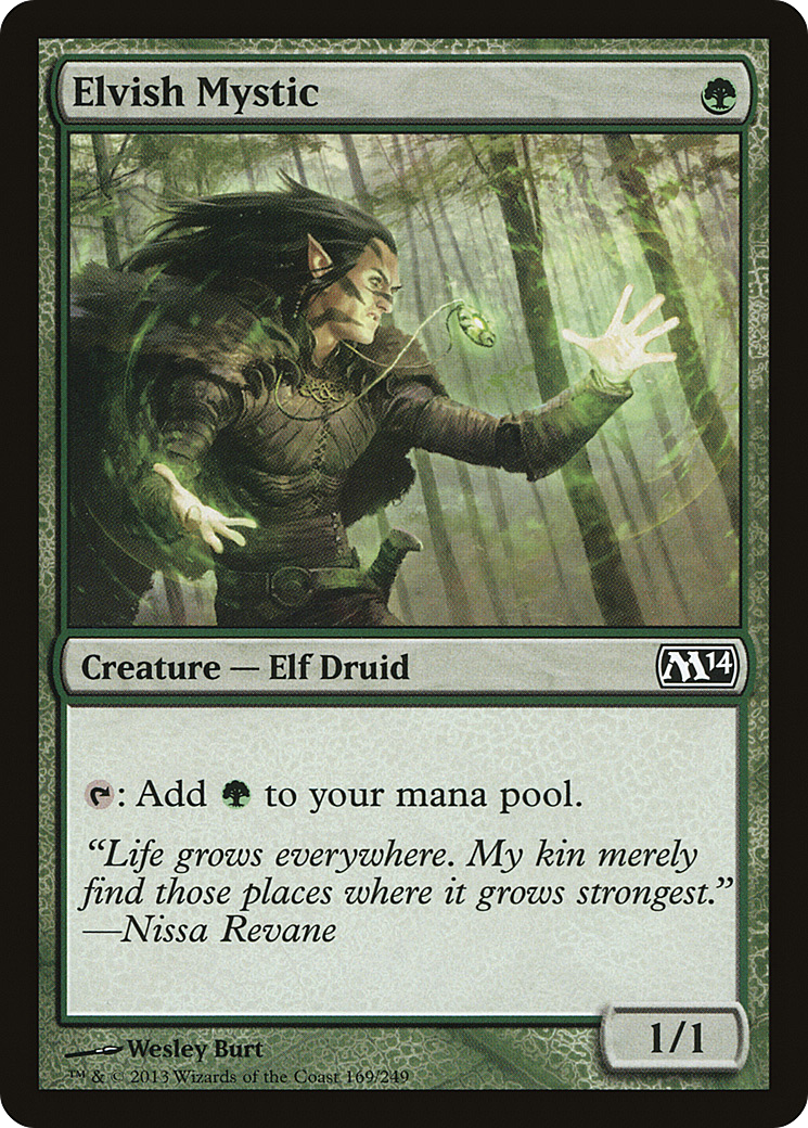 Elvish Mystic [Magic 2014] Foil