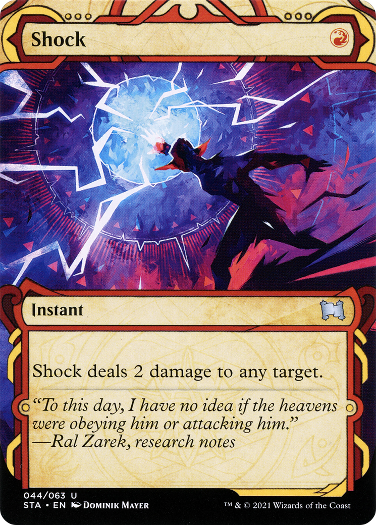 Shock [Strixhaven: School of Mages Mystical Archive] Foil