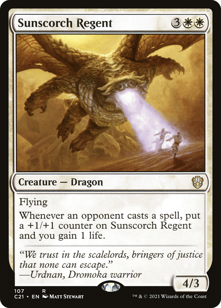 Sunscorch Regent [Commander 2021]