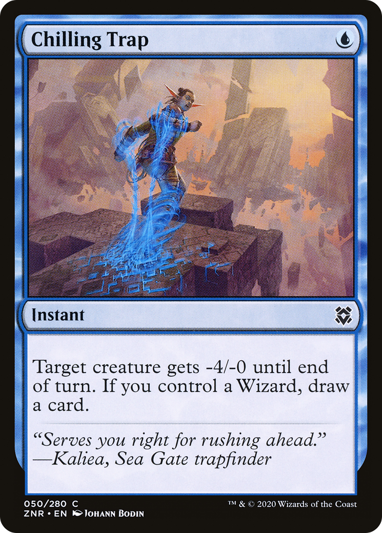 Chilling Trap [Zendikar Rising] Foil