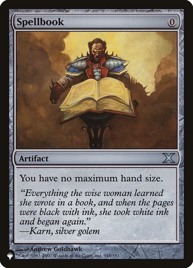 Spellbook |  (10E-343) [The List]