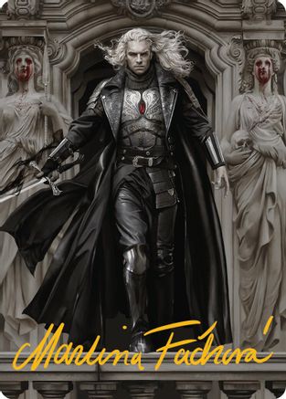 Sorin, Imperious Bloodlord Art Card (Gold-Stamped Signature) (-018) [Art Series: Innistrad Remastered]
